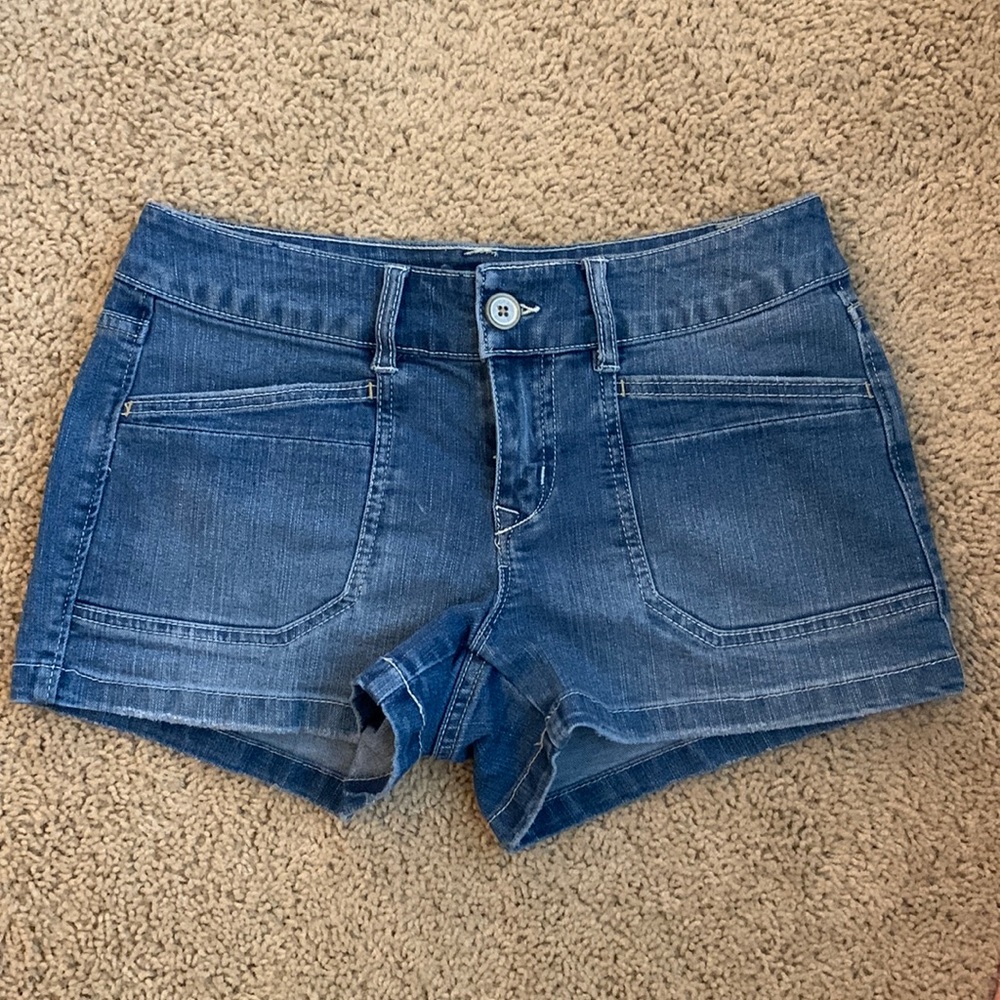 Juniors denim shorts